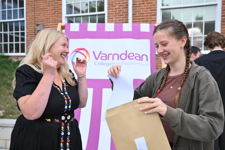 Varndean College Results Day 2025 5