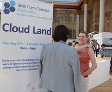 Sixth Form Colleges Association - Cloud Land Art Exhibition