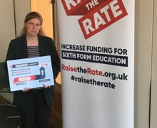 Rachael Maskell  MP shows support for Raise the Rate