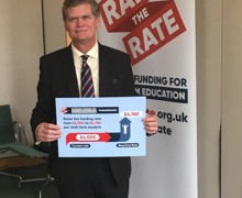 Stephen Lloyd  MP shows support for Raise the Rate