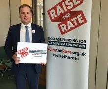 William Wragg MP shows support for Raise the Rate