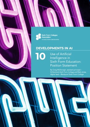 Use of Artificial Intelligence in Sixth Form Education: Position Statement